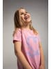 MOKIDA Baumwoll-T-Shirt mit kurzen Ärmeln in gedämpftes Rosa