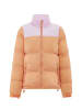 myMo Damen Wattierte Steppjacke in Aprikose Süßes Pink