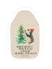 Mr. & Mrs. Panda Wärmflasche Pinguin Weihnachtsbaum mit Spruch in Weiß