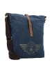 Greenburry Vintage Aviator Umhängetasche 27 cm in blue