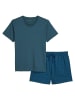Marc O'Polo Pyjama Mix N Match in orion blue/print