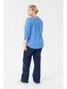 KAFFE curve Langarm-Bluse KClunda in Ebb and Flow