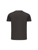 Rifle Schwarz Baumwolle Herren T-Shirt