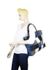 collezione alessandro Schultertasche " Patchwork Jeans " in blau