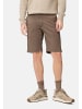 Camel Active Bermuda Shorts mit Reißverschluss in Schlammbraun