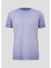 QS T-Shirt kurzarm in Lila