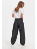 PULZ Jeans PZJill relaxed fit in Black denim