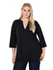 Ulla Popken Longshirt in schwarz