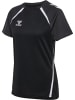 Hummel T-Shirt Hmllead Damen in BLACK/ASPHALT