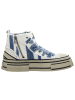 Rebecca White Sneaker High in blau