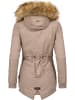 Marikoo Wintermantel Akira in Taupe