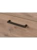 Furn.Design Kommode Eiche 84 cm, Anrichte mit 3D-Relief und Push-to-Open
