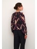 Kaffe Langarm - Hemd KAaska Regular fit in Purple Blurry Graphics