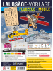 Dreipunkt Verlag Papeterie/PBS - Laubsägevorlage Flugzeug-Mobile