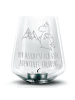 Mr. & Mrs. Panda Kerzenständer Einhorn Bergsteiger mit Spruch in Transparent