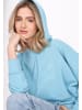 myMo Women Hoodie in aqua