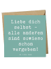 Mr. & Mrs. Panda Einladungskarte Spruch Selbstakzeptanz Liebe mi... in Meeresbrise