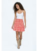 aleida Women Skirt in RED WHITE