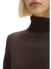 Marc O'Polo Rollkragen-Strickkleid slim in Burnt Coffee