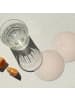 OnlyWow Glasuntersetzer 6er-Set Kreisrelief