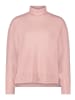 Betty Barclay Feinstrickpullover mit hohem Kragen in Pale Mauve Melange