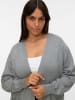 Vero Moda Strickjacke in Medium Grey Melange