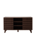 CALICOSY Buffet FRIBOURG in Dunkles Holz - (W) 140  x (H) 75  x (L) 39  cm
