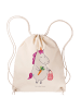 Mr. & Mrs. Panda Turnbeutel Einhorn Vegan ohne Spruch in Creme