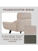byLiving Bank RICO in taupe - B 160, H 90, T 62 cm