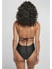 Urban Classics Swimsuit in black