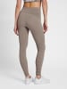 Hummel Hummel Leggings Hmlte Multisport Damen Dehnbarem Schnelltrocknend Nahtlosen in CHATEAU GRAY/DRIFTWOOD MELANGE