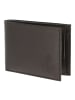 oxmox Leather Geldbörse RFID Schutz Leder 11 cm in braun-freedom anchor