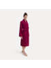 Möve Schalkragenmantel Homewear in berry