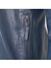 JILANI Lederjacke Lammnappa in Blau