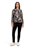 BETTY & CO Casual-Shirt mit Tunnelzug in Nature/Black