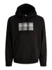 JACK & JONES PLUS Kapuzenpullover in Black