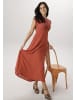 Aniston SELECTED Maxikleid in bronze