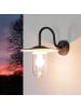 Licht-Erlebnisse Außen Wandlampe (B)27 x (H)35 cm in Anthrazit KlarAnthrazit Klar