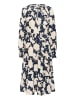 Cream Kleid CRLucca Feminine in Navy Flower Print