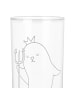 Mr. & Mrs. Panda Wasserglas Sternzeichen Wassermann ohne Spruch in Transparent