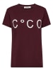 Co'couture T-shirt SignatureCC in Winered