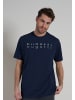 Bugatti T-Shirt Palermo in blau-dunkel-uni