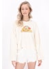 IZIA Women Sweatshirt in cream