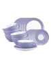Seltmann Weiden 18er Set Teeservice Liberty Pure Colors in Grape Purple