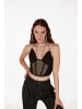 Holly Lolly Blouse in Schwarz
