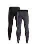 DANISH ENDURANCE Sporthose Power Compression in Black/Grey