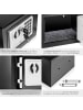 tectake Elektronischer Safe  17 x 23 x 17 cm, schwarz
