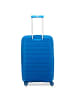 Roncato B-Flying Move 4 Rollen Trolley 68 cm mit Dehnfalte in blue