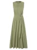 More & More Maxikleid in pale olive green