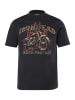 JP1880 Kurzarm T-Shirt in schwarz